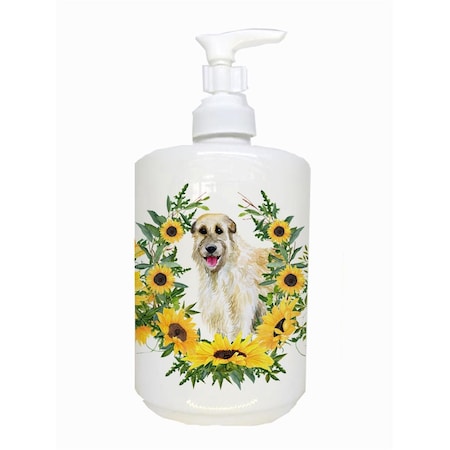 Carolines Treasures Irish Wolfhound Ceramic Soap Dispenser CK2862SOAP